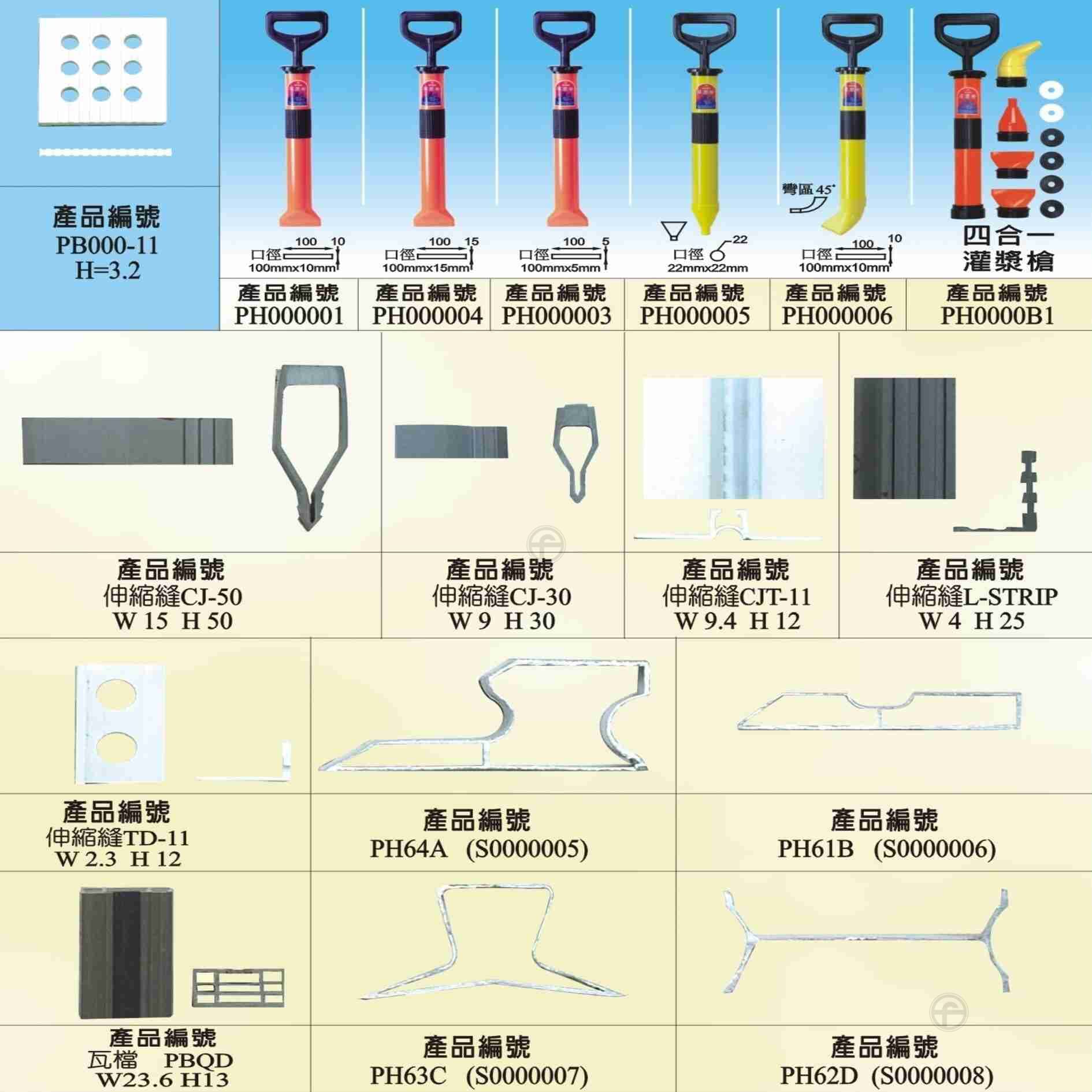 批土,水泥其他用品