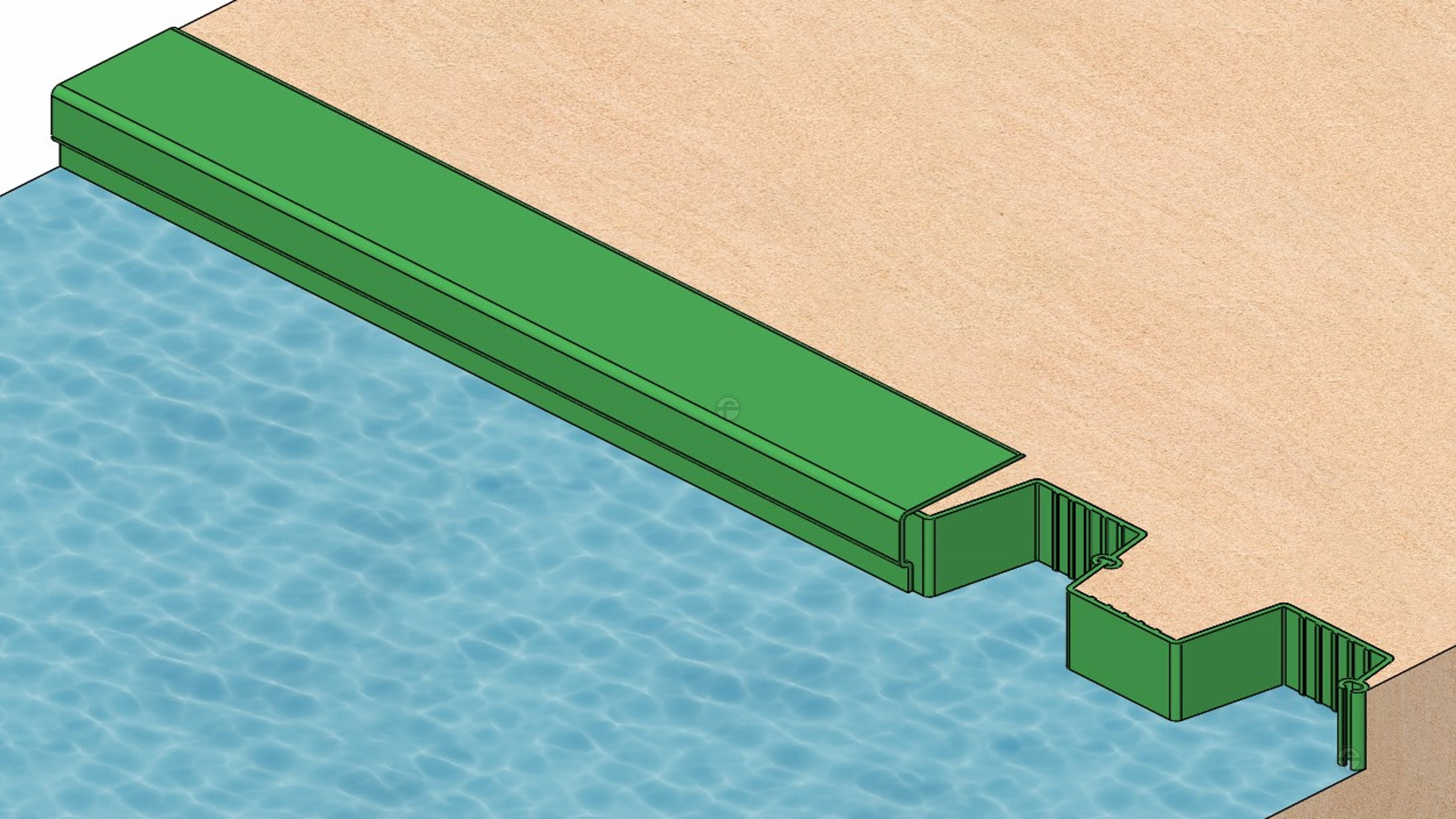 塑膠鋼板樁帽蓋